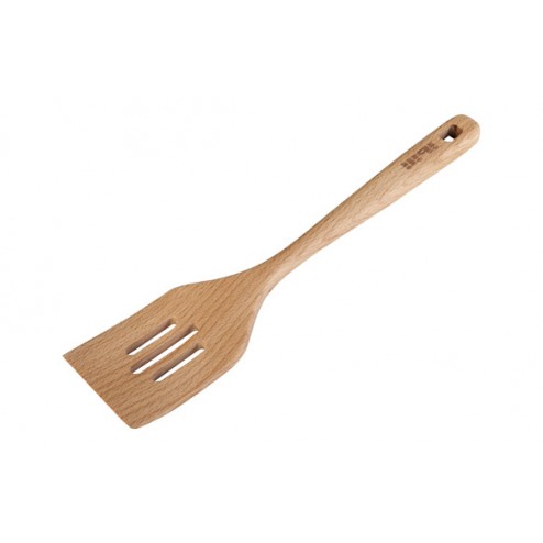 Espátula Perforada Madera Haya Ibili 30 cm