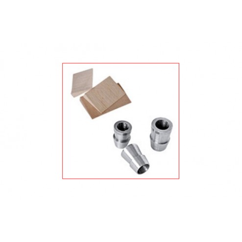 Cuñas "Set 1" Para Hachas de 600 Gr. A 1.000 Gr. Ironside Garden 2 Cuñas de Acero y 2 Cuñas de Madera