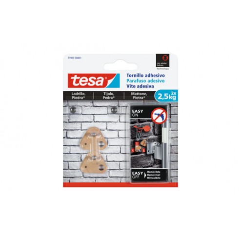 Tornillo Adhesivo Sms Triangulo Ladrillo/Piedra Tesa Tape 2,5 Kg 2 Uds
