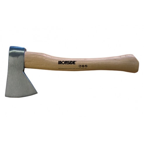 Hacha 300 Gr. 300mm. Ironside Garden Mango de Fresno Pulido