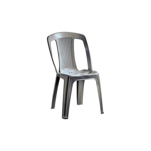 Silla Monobloc Sin Brazos Elba Qfplus Antracita