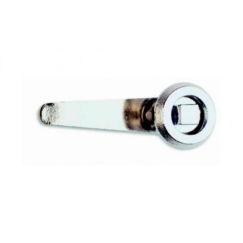 Cerradura Lengüeta Zamak Cromado Cuadrado 8 Sin Ll Aga 197/M20x21.5 C-55