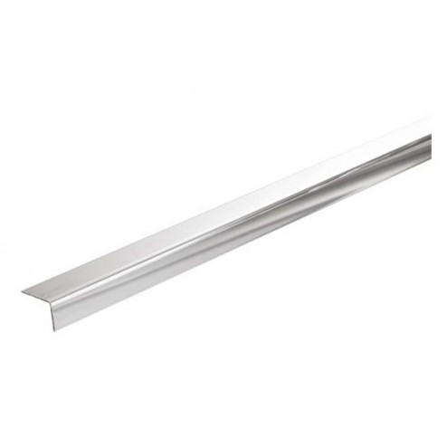 Perfil Ángulo Acero Inox A304 1 M Arcansas 30x30x0.5mm