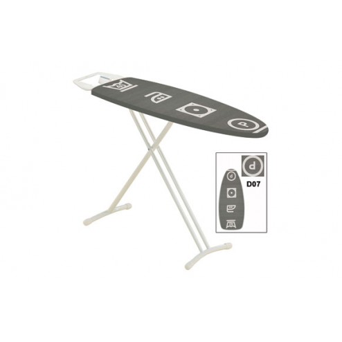 Tabla Planchar 116X35 Ambit Simple-Gris