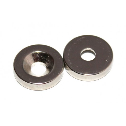 Iman Neodimio Aro Avellanado 6 Uds Idemag Diam.10.5/7-4x3mm