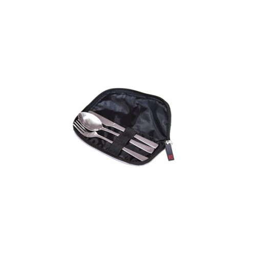 Cubiertos Set 3U Inox Iris con Funda