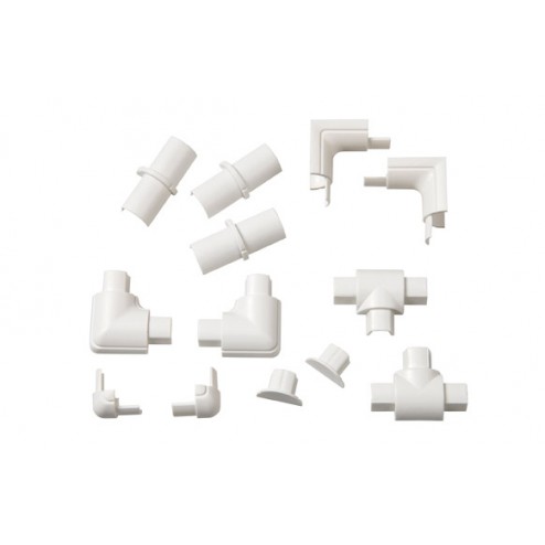 Accesorios Semicircular Blanco 16x8