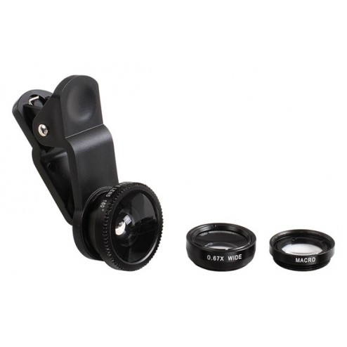 Juego de Lentes Camara Smartphone Non 3Lentes Universales
