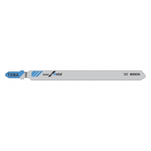 Hoja Sierra Calar Basic Bosch T-318A Metal 132mm 3 Unidades