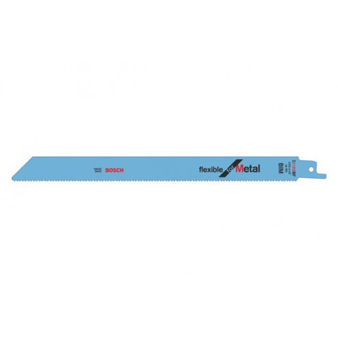 Hoja Sierra Sable Flexible Bosch S-1122Bf Metal 225mm 2 Unidades