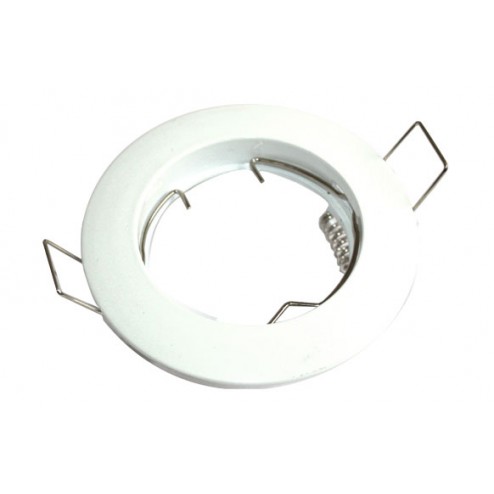 Aro Circular Fijo Blanco (Gu10 Incl)