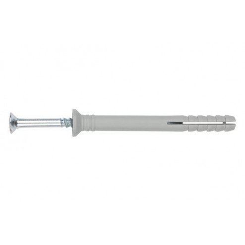 Taco Cabeza Avellanada con Tornillo Clavable Index 6x40 30 Uds