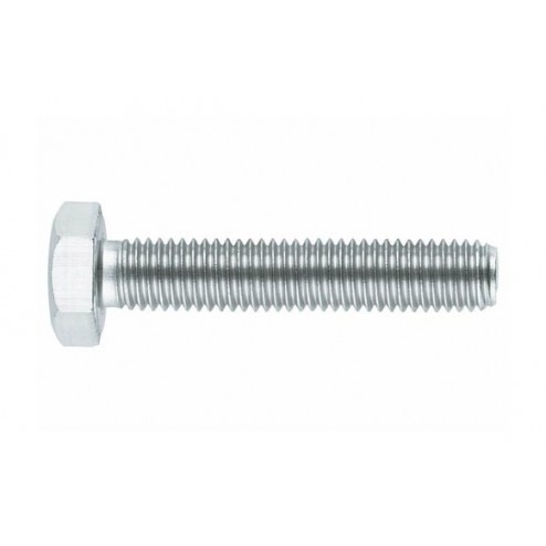 Tornillo Metrica Din-933 Hexagonal 8.8 Cincado Index 6x30 40 Uds