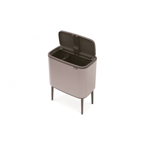 Cubo Bo Touch Bin Platinum Brabantia 11+23 L 