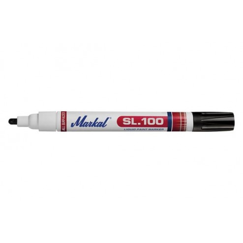 Rotulador Permanente de Pintura Markal SL-100 NEGRO