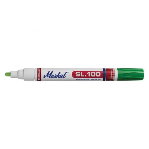 Rotulador Permanente de Pintura Markal SL-100 VERDE