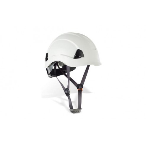 Casco Proteccion Para Trabajos En Altura Steelpro Eolo Blanco