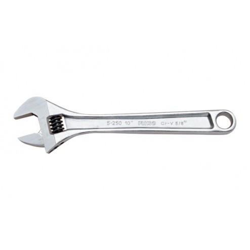 Llave Ajustable Moleta Central Cromada Irimo 6"