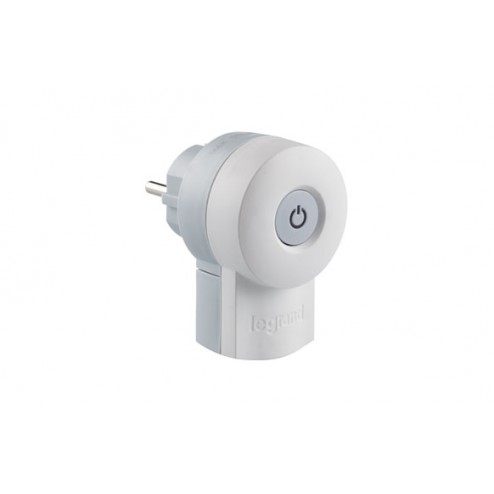 Clavija 10/16A con Interruptor Legrand Blanco