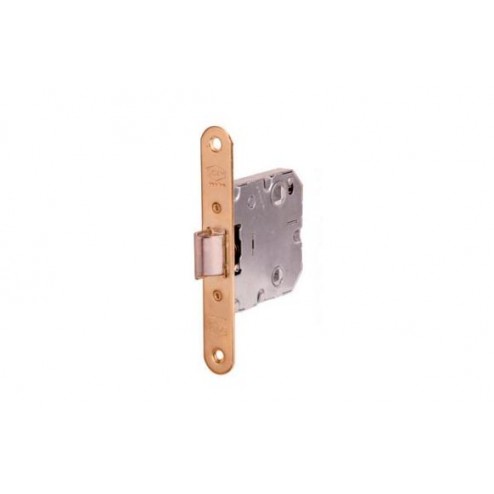 Picaporte Unificado Frente Redondo Ucem 47mm Latonado