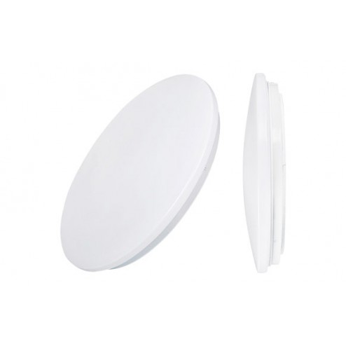 Aplique de Superficie Led Diam. 33X6,6cm 1200Lm Edm Blanco 18W 4000K