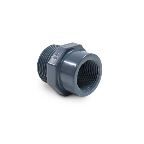 Reduccion Roscada Pvc M 1"- H 1/2"