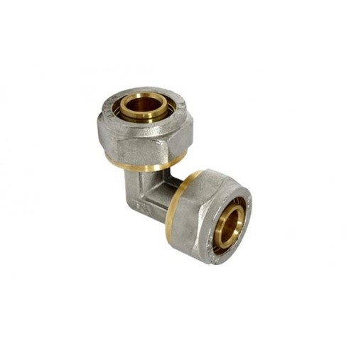 Enlace Compresion Codo Multicapa Dn16