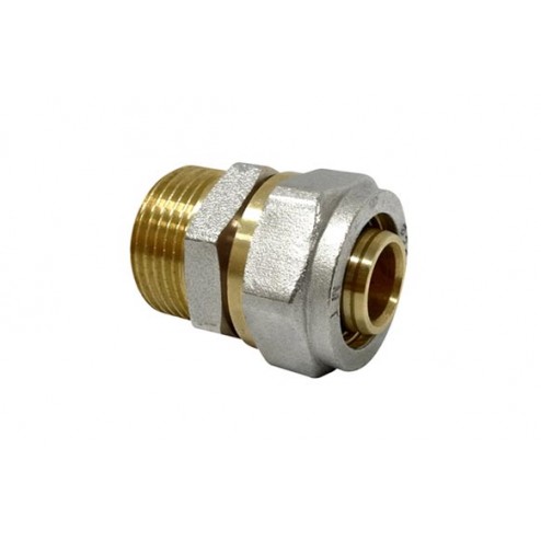 Enlace Compresion Recto Mixto Multicapa Dn16x1/2" Macho
