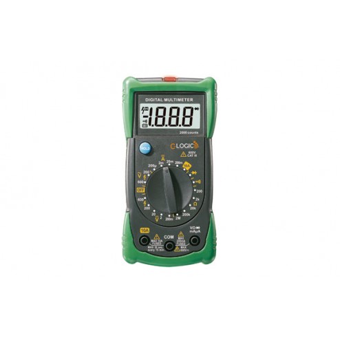 Multimetro Digital Basico C-Logic 140x67x30mm