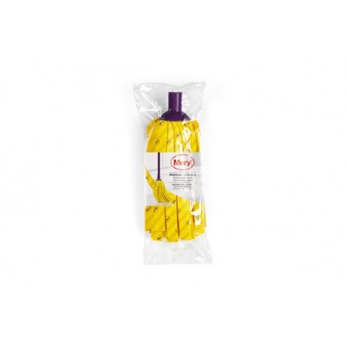 Fregona Tiras Multisuperficies Amarilla Mery 105 Gr 23 cm