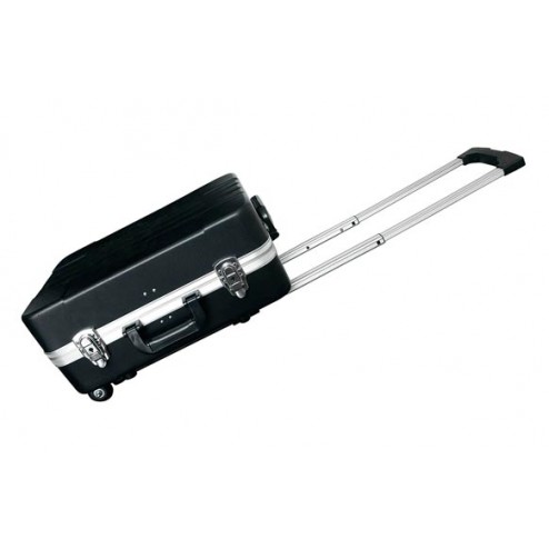 Maleta Herramientas Abs Negra con Trolley 460x355x190mm