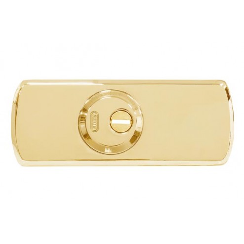 Escudo Alta Seguridad Abus 70mm Latón Pulido