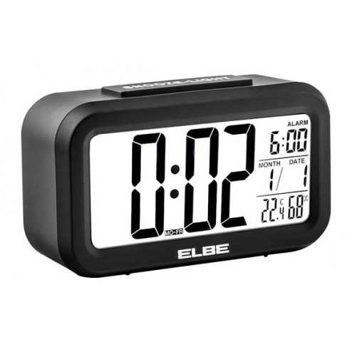 Reloj Despertador Elbe con Termometro