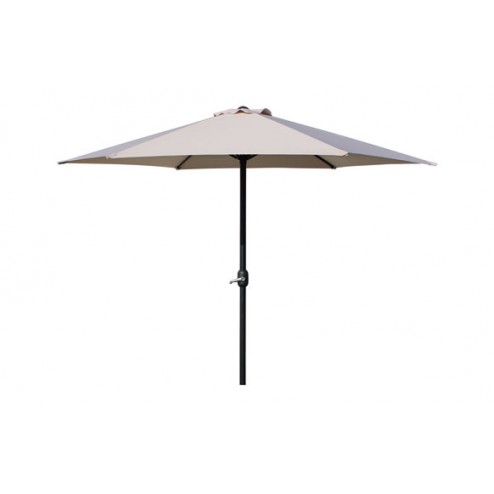 Parasol Aluminio Arena Qfplus 300 cm Tubo 48 con Manivela