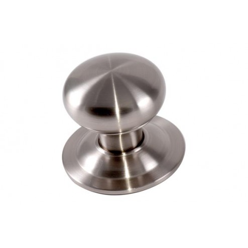 Pomo Puerta 70mm Liso Inox