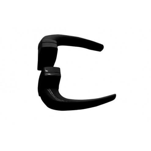 Manilla Puerta Aluminio (Juego) Brimic 6802 Negro