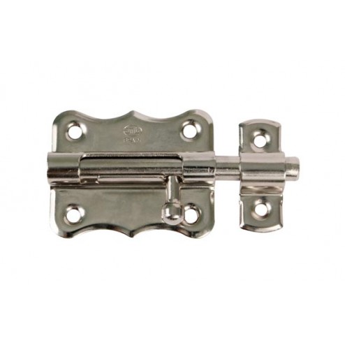 Cerrojo Pasador Modelo 384 Amig 60x48mm NIQUELADO