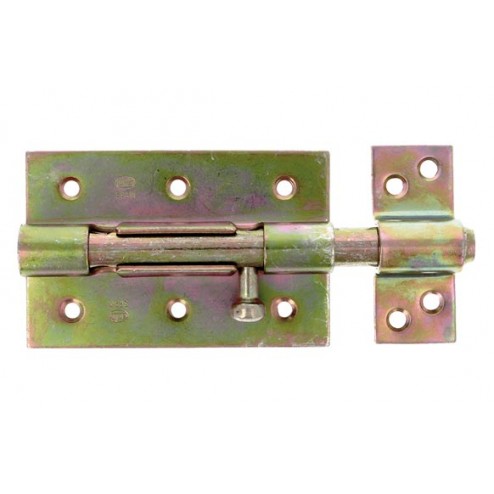 Cerrojo Pasador Mod.454 con Portacandado Amig 100X67mm Bicromatado