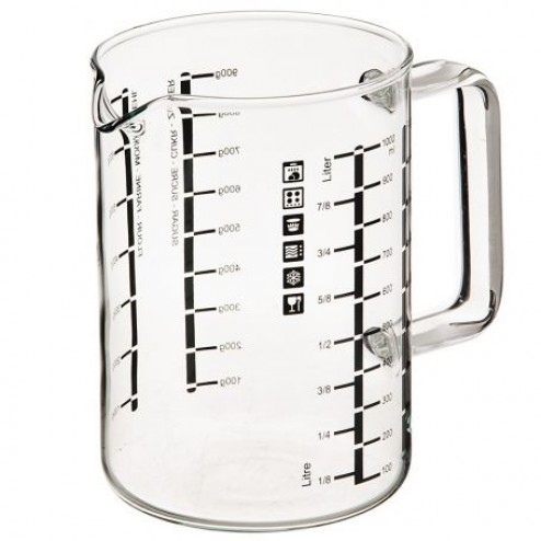 Jarra Medidora Vidrio 1 L 