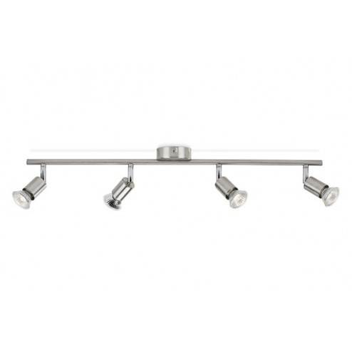 Foco Limbali Gu10 4x50 W Max Philips 4 Focos Niquel