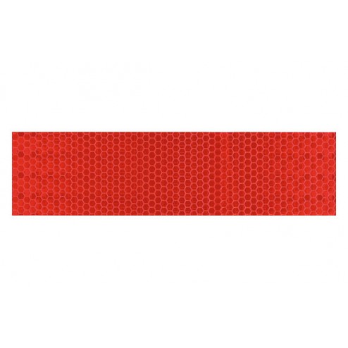 Cinta Adhesiva Señalizacion Reflectante Target 33 Mx50mm Roja