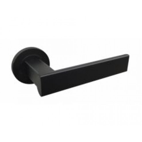 Manilla Zamak/Zamak Roseta Cuadrada Jgo Carvi Techna Negro