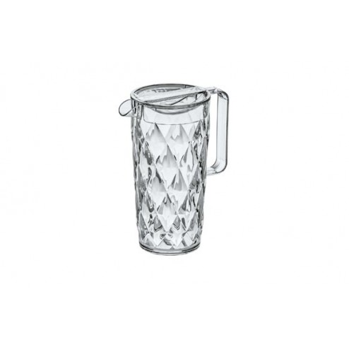 Jarra + 4 Vasos Acrﾃｭlico Crystal Set Koziol 