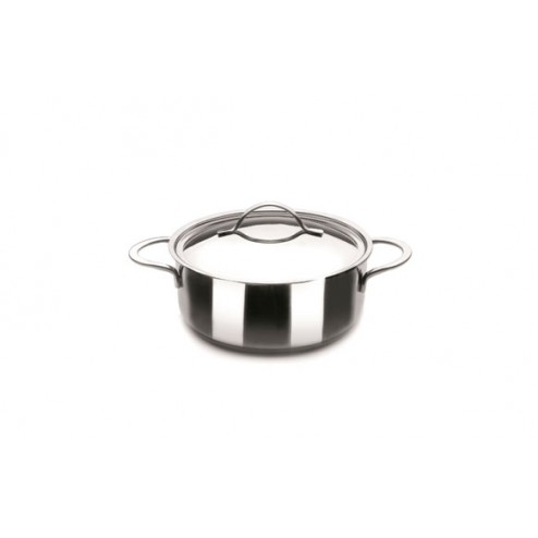 Cazuela Inox con Tapa Noah 20 cm-2,6 L