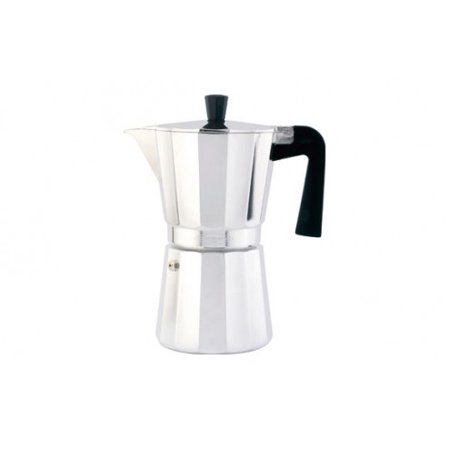Cafetera Aluminio New Vitro By Oroley Ambit 3 Tazas