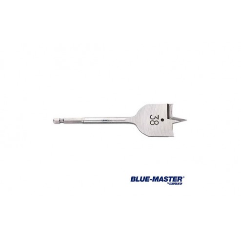 Broca Madera Standard Plana Hexagonal Funda Blue-Master 14mm