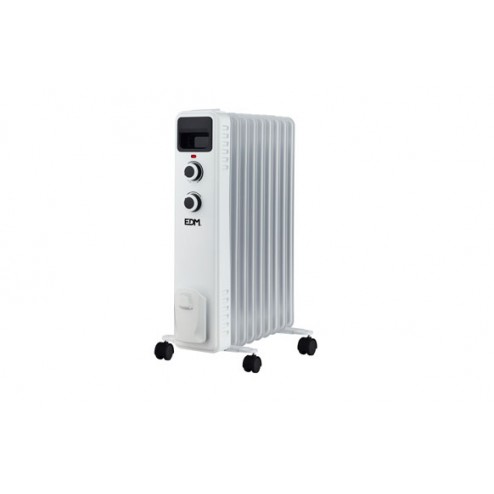 Radiador Aceite Tamaño Bajo Mesa Edm 9 Elementos 2000 W