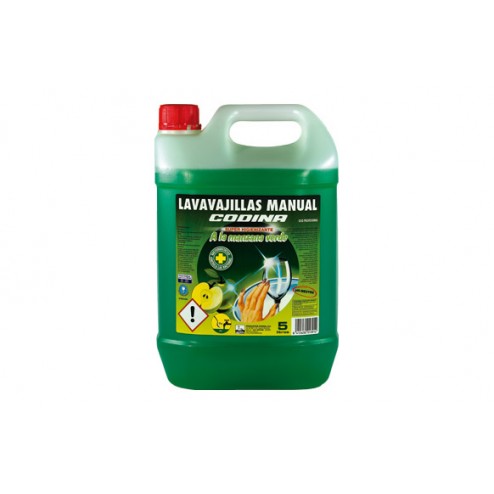 Lavavajillas Manual Profesional Codina 5l Manzana Verde