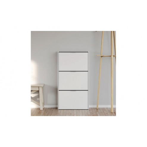 Zapatero 3 Puertas Blanco Forex 113x60x22 cm