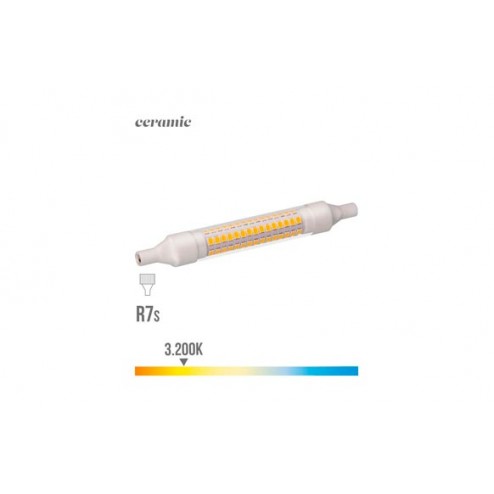 Lampara Lineal Led 360º Edm R7S 78mm 5,5 W Luz Calida